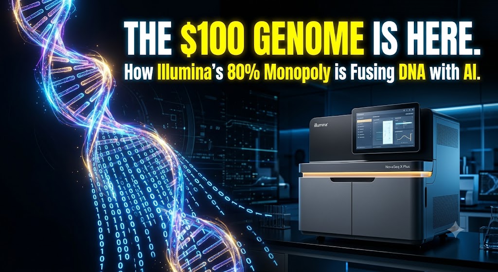 The Nvidia of Genomics: How Illumina is Fusing the $100 Genome with AI